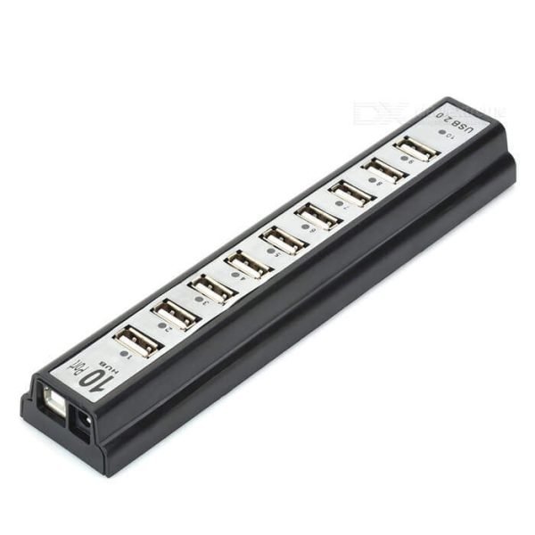 10-usb-hub-.jpg USB 10 Port Hub - Image 1