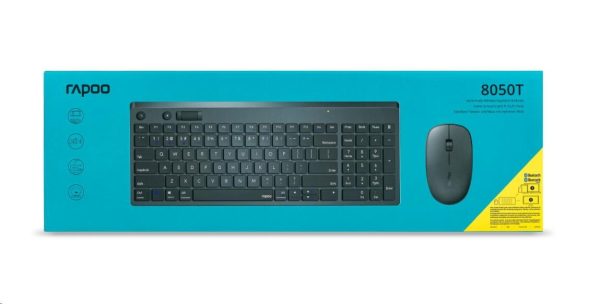 Rapoo Multi-mode Wireless Combo 8050T - Image 2