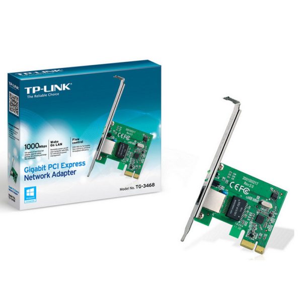 1577162_2f3ec438-905c-40d4-82c2-349f47c44f6c-1.jpg TP-Link Gigabit PCI Express Network Adapter - TG-3468 - Image 1