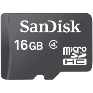 Sandisk 16GB MicroSDHC Memory Card