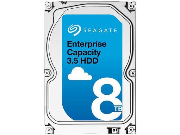 8TB Seagate Entreprise Capacity 3.5" Hard Drive 7200rpm 512e SAS 12Gb/s 256MB Hard Drive - Image 1