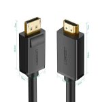 UGREEN DP Male to HDMI Male Cable 2m (Black) - DP101-2.0 - Image 4