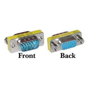 VGA Gender Exchange 15 Pin m-f