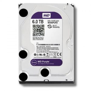 WD Purple 6TB Surveillance Hard Disk Drive 5400rpm SATA 6Gb/s 3.5"