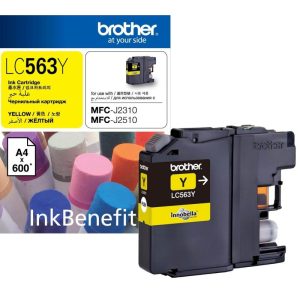 Brother LC563 Yellow Ink Cartridge
