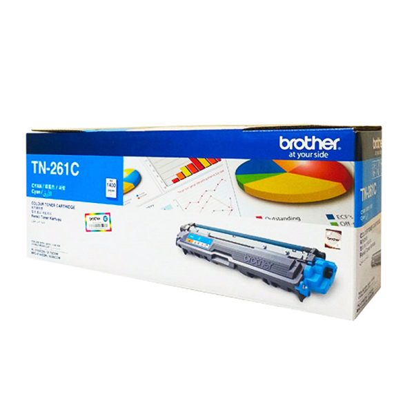 Brother-TN-261-Cyan-Toner-Cartridge.jpg Brother TN-261 Cyan Toner Cartridge - Image 1