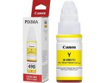 Canon Original GI-490 Yellow Ink Bottle - Image 2