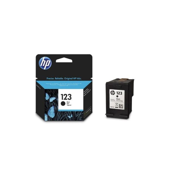 HP-123-Black-Ink-Cartridge.jpg HP 123 Black Ink Cartridge - Image 1