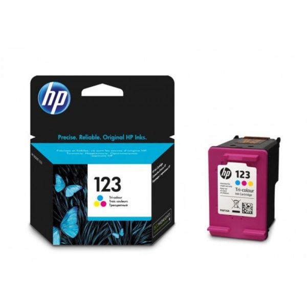 HP-123-colour-Ink-Cartridge.jpg HP 123 Colour Ink Cartridge - Image 1