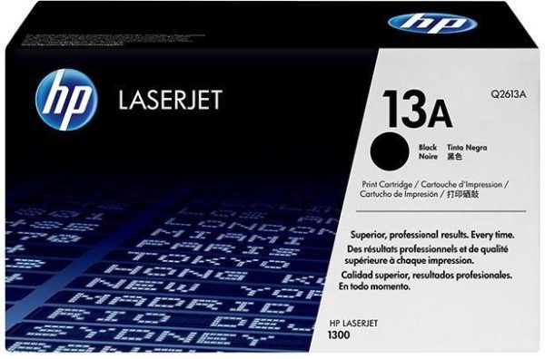 HP 13A Black Original LaserJet Toner Cartridge, Q2613A - Image 1