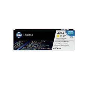 HP 304A Yellow Original Toner Cartridge (CC532A)