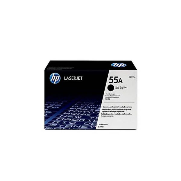 Hp 55A Black Laser Jet Toner Cartridge (CE255A) - Image 3