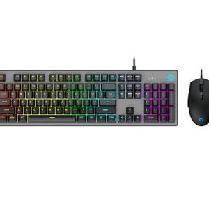 HP USB Gaming Keyboard and Mouse KM300F Colorful Backlit Lighting