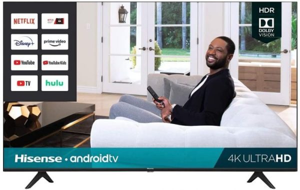 Hisense 50-Inch 4K Ultra HD Android Smart TV - Image 1