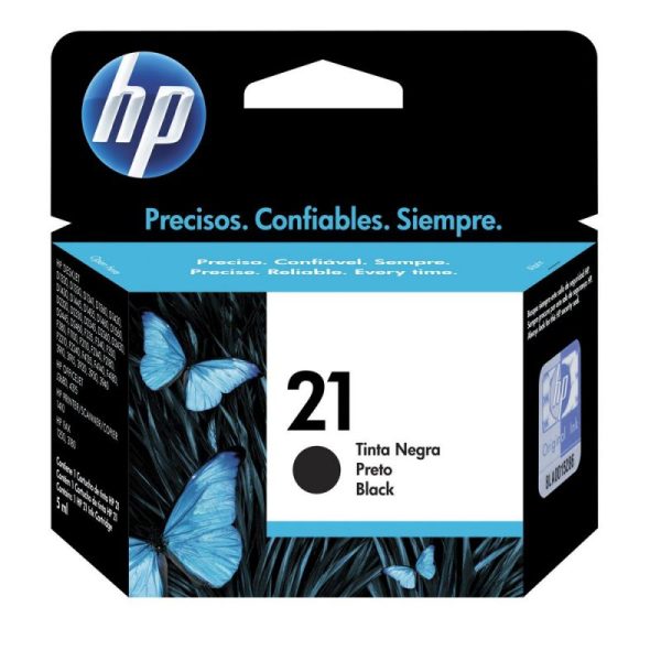 HP 21 Black Ink Cartridge - Image 1