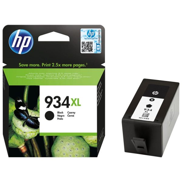 Hp-934xl-High-Yield-Black-Ink-Cartridge.jpg Hp 934xl High Yield Black Ink Cartridge - Image 1