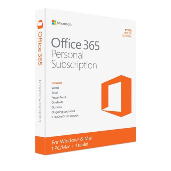 Office-365-Personal.jpg Microsoft Office 365 Personal English Subscription 1yr Africa Only Medialess P2 - Image 1