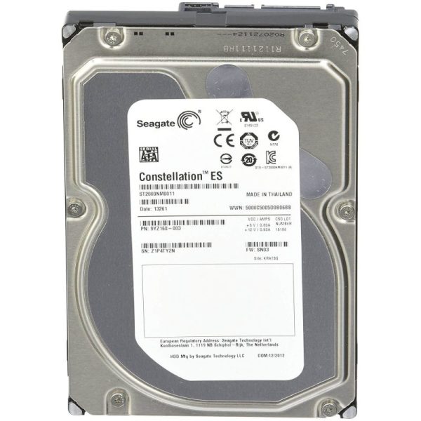 Seagate 6TB Entreprise Constellation ES.3 3.5" 7200rpm SAS 3.5" 12Gbps Hard Drive - Image 1
