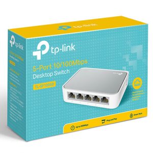TP-LINK TL-SF1005D 5-Port 10/100Mbps Desktop Switch