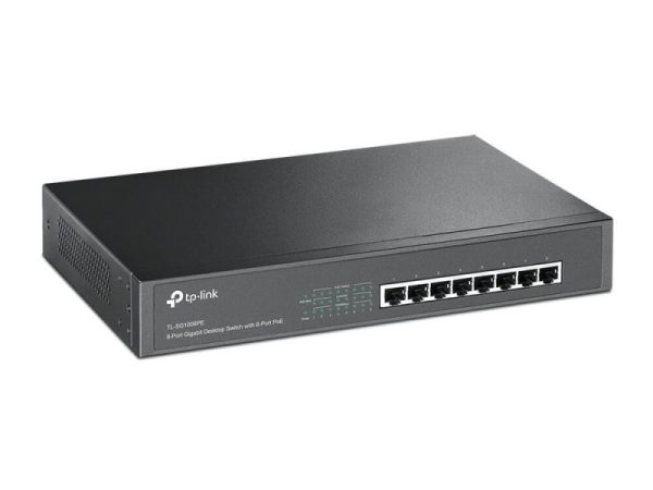TP-LINK 8-Port Gigabit POE Switch (TL-SG1008PE) - Image 3