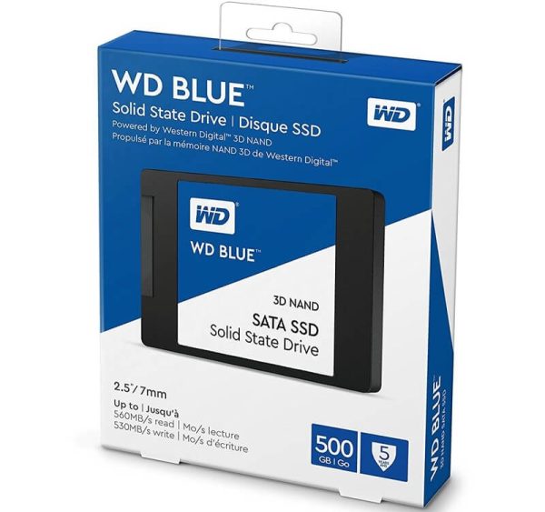 Western Digital Blue 500GB SSD - Image 1