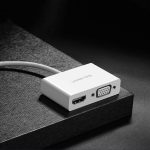 UGREEN USB USB-C VGA Converter - White - MM123 - Image 4