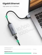 UGREEN USB RJ45 Gigabit Ethernet Adapter - CM209 - Image 6