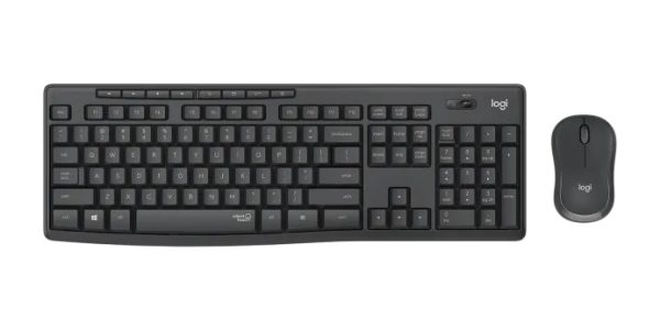 Logitech Silent Wireless Keyboard & Mouse MK295 - Image 1