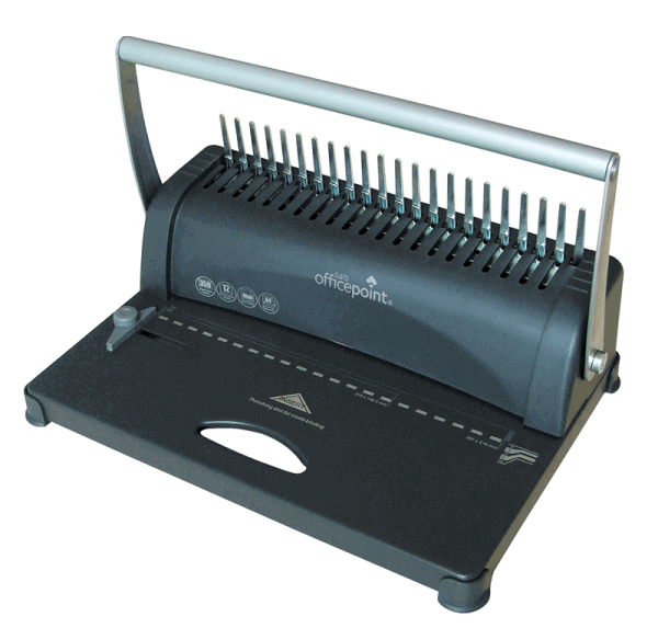 office-point-binding2.png Office Point Comb Spiral Binding Machine - Image 1