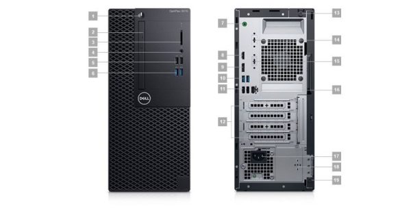 original.jpg Dell Optiplex 3070 Core i3 4gb/1TB/18.5”/Win10 - Image 1