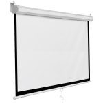 84" X 84" Manual Projector Screen