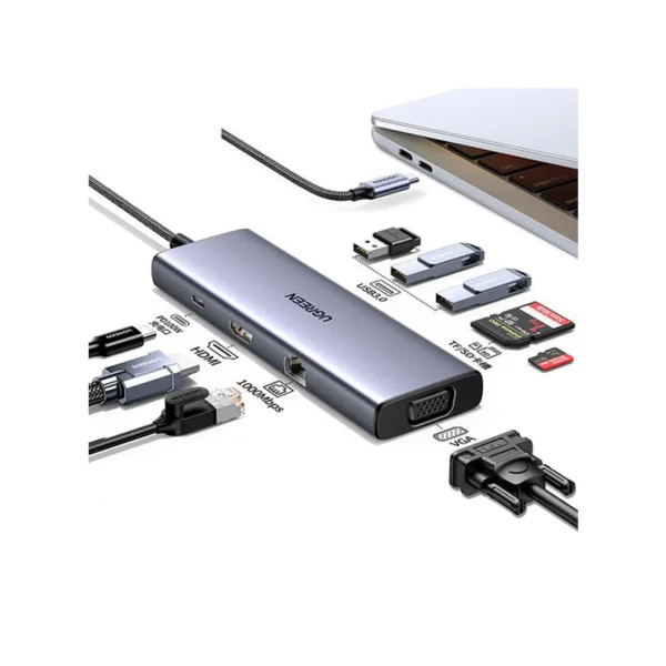 UGREEN 9-in-1 USB-C Multifunction Adapter - CM498 - Image 1