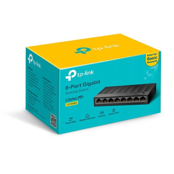 TL-LS1008G_4_600x600 TP-Link 8-Port 10/100/1000Mbps Gigabit Desktop Switch - LS1008G - Image 1