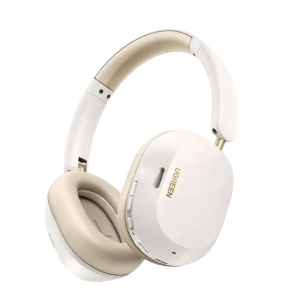 HiTune Max5c Hybrid Active Noise-Cancelling Headphones – White – UG-35758