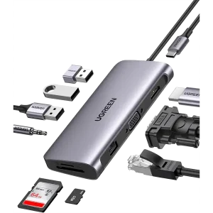 UGREEN 10-in-1 USB-C Multifunction Adapter - CM639