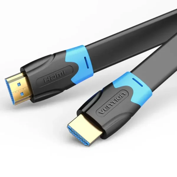 VENTION Flat HDMI Cable 0.5M Black - Image 1