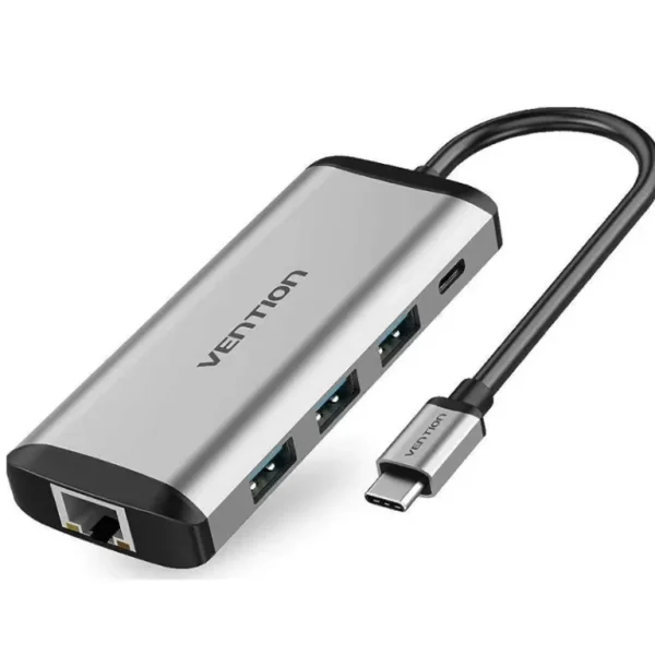 Vention USB-C MULTI-FUNCTIONAL 6 in 1 DOCKING STATION - Image 1