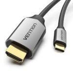 Vention Type-C to HDMI Cable 2M Black Metal Type