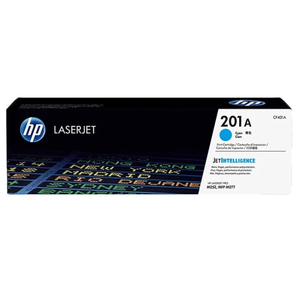 HP 201A Cyan Original LaserJet Toner Cartridge - Image 1