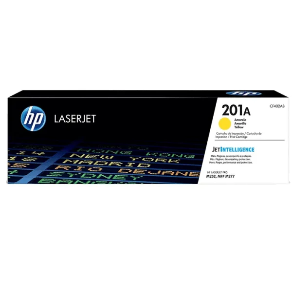 HP 201A Yellow Original LaserJet Toner Cartridge - Image 1