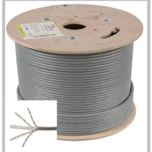 D-Link Cat6 UTP 24AWG PVC Cable Roll 305m - Gray - NCB-C6UGRYR-305-24-E