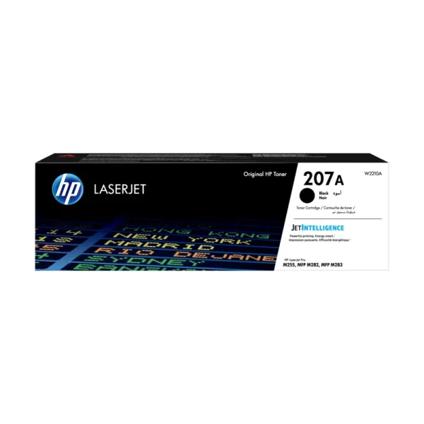 HP 207A Black Original LaserJet Toner Cartridge - Image 1