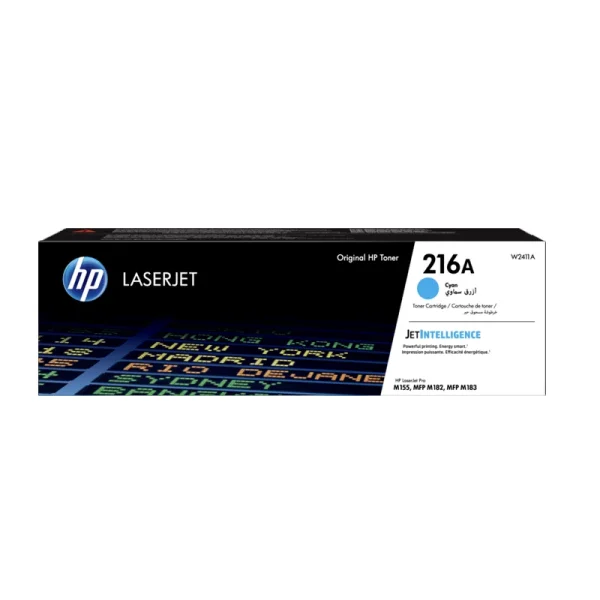 HP 216A Cyan Original LaserJet Toner Cartridge (W2411A) - Image 1