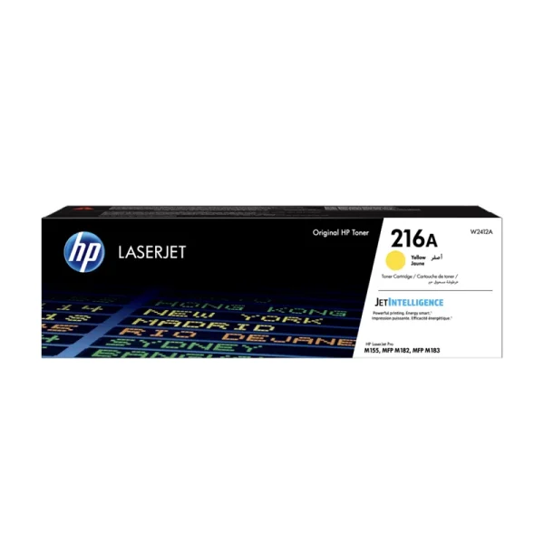 HP 216A Yellow Original LaserJet Toner Cartridge (W2412A) - Image 1