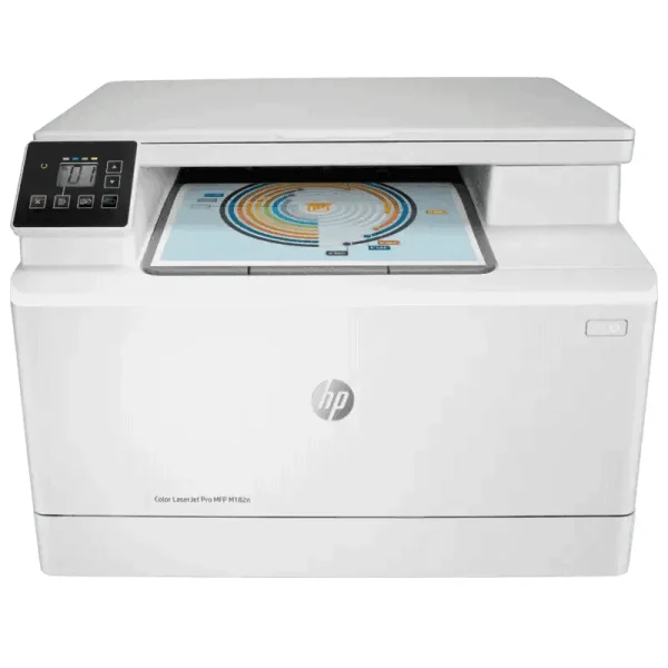 HP-Color-LaserJet-Pro-MFP-M182n.png HP Color LaserJet Pro MFP M182n Printer-7KW54A - Image 1