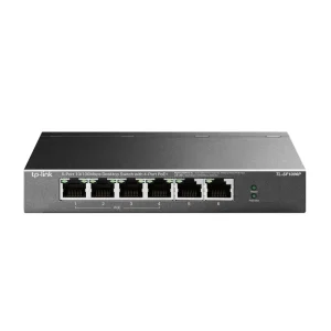 TP-Link 6-Port 10/100Mbps Desktop Switch with 4-Port PoE+ - TL-SF1006P