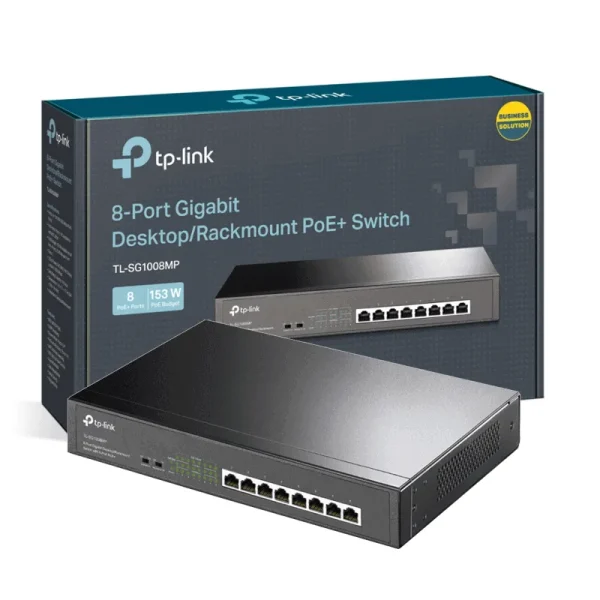 TP-Link-TL-SG1008MP_devicestech.co_.ke-4.png TP-Link 8-Port 10/100/1000Mbps Gigabit Desktop/Rackmount Switch with 8-Port PoE+ - TL-SG1008MP - Image 1