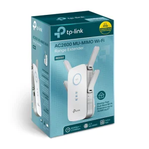 TP-Link AC2600 Mesh Wireless N Wall Plugged Range Extender - TL-RE650