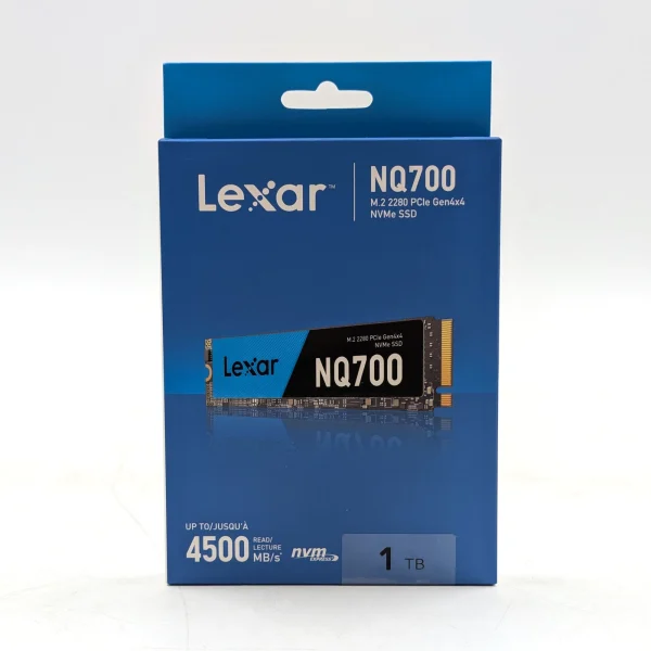 s-l1600 LEXAR LNQ700 INTERNAL SSD M.2 PCIe Gen 4*4 NVMe 2280 - 1TB - Image 1