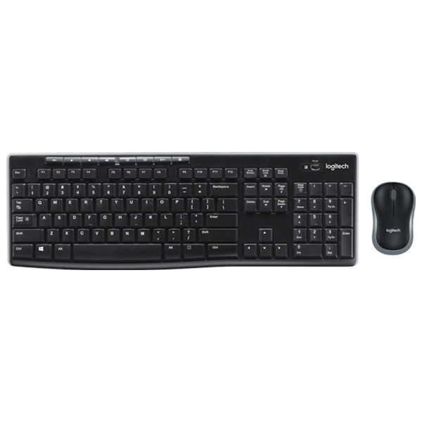 2-31 Logitech MK270 Wireless Keyboard and Mouse Combo - 920-004509 - Image 1